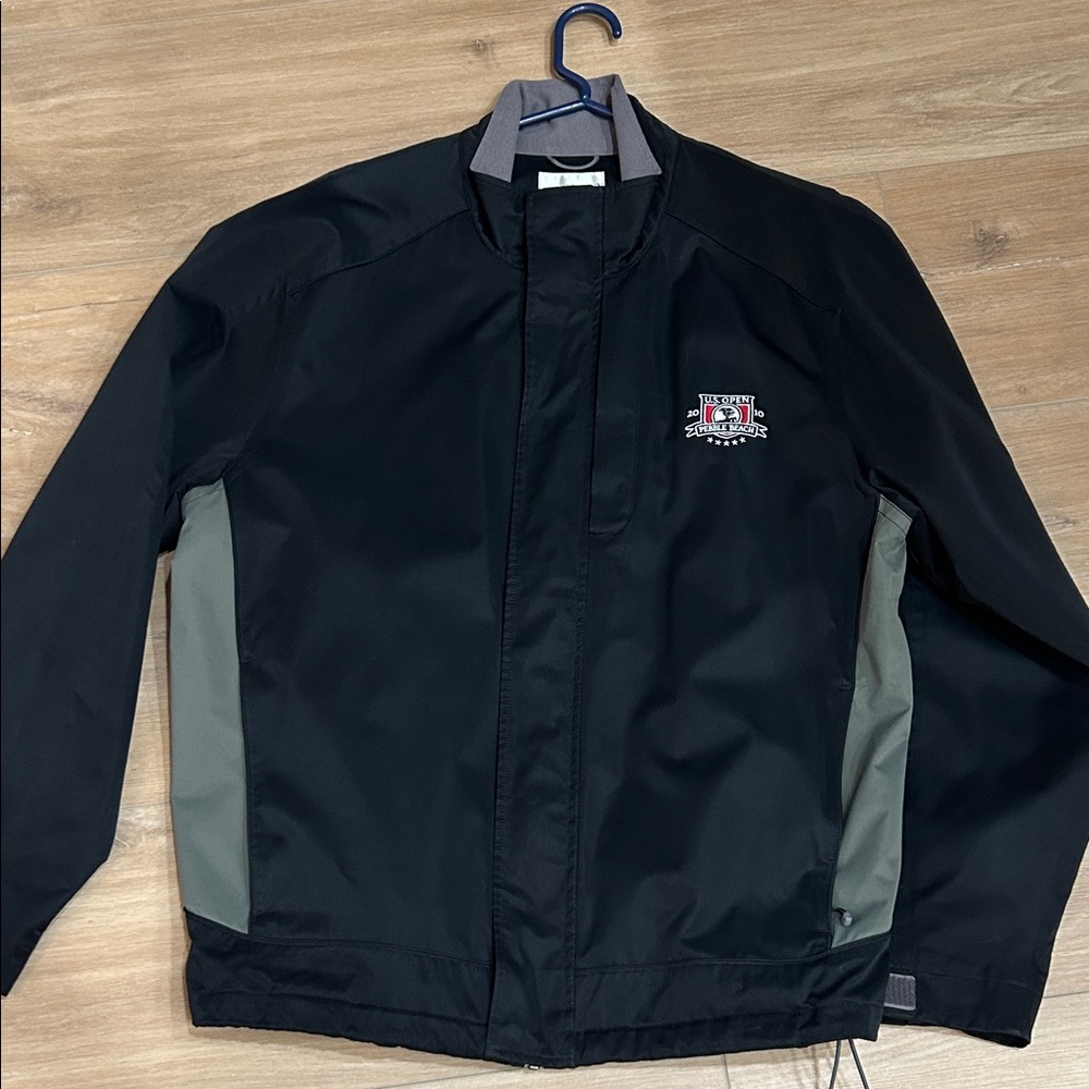 Cutter & Buck Black and Gray US OPEN 2010 Pebble Beach Raincoat